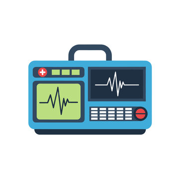 Medical Defibrillator Device Equipment.