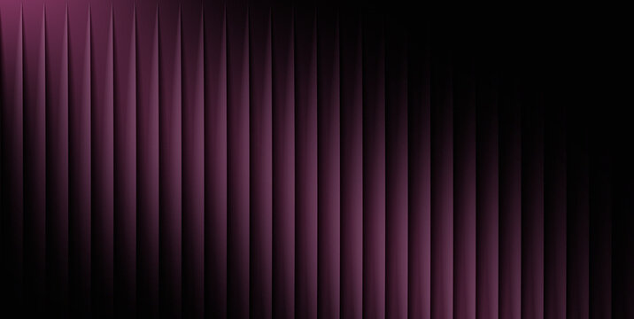 Abstract purple background featuring elegant vertical lines with soft gradient shadows creating a sophisticated modern texture for digital artistic designs