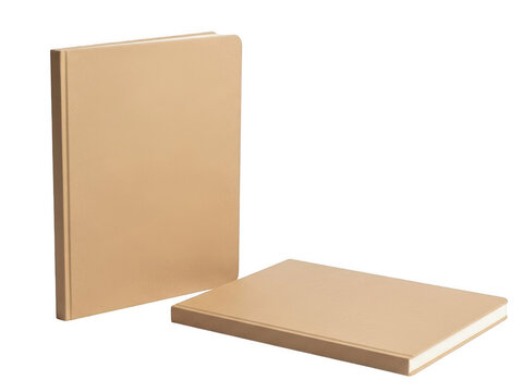 Two stacked cardboard boxes on plain surface