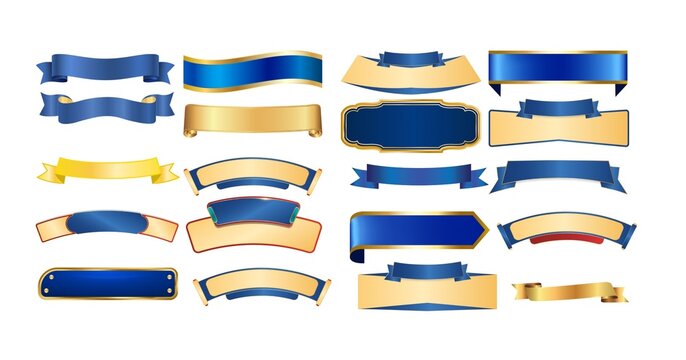 set of ribbons