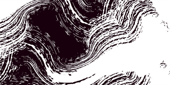 Grunge white and black bakcground wheel textures tire marks thorough vector abstract