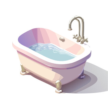 Niedliche Badewanne