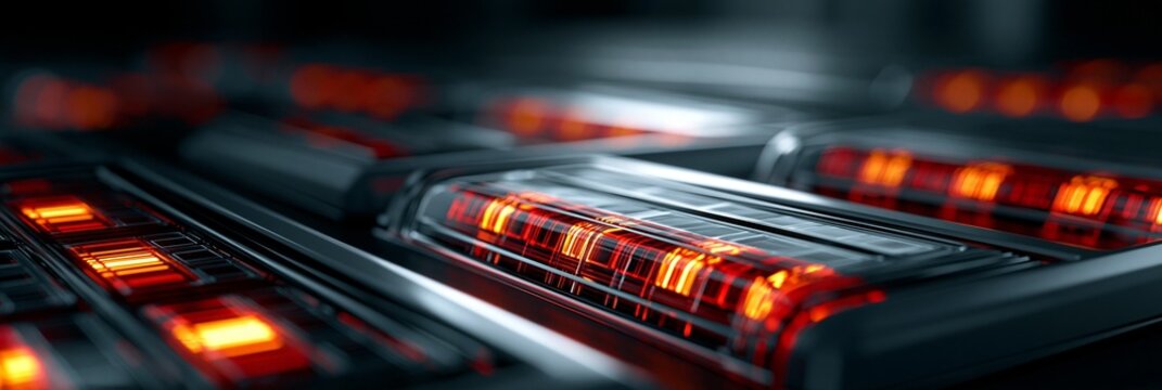 Medium shot of OLED rear combination lamp panels showcasing animated light patterns highlighting advanced organic LED manufacturing precision.