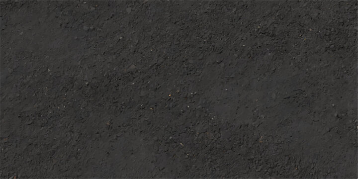 A seamless dark grey asphalt texture background featuring a rough concrete surface with a grungy bitumen pattern for a realistic road material backdrop