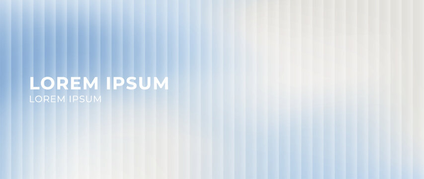 Minimal white blue striped gradient background. Soft light blue sky and cirrus clouds. Modern professional aesthetic sky pattern for fintech presentations, startup branding and digital interfaces