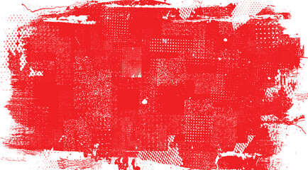 Grunge brush stroke banner with rough edges - abstract paint stroke for typography overlay. Bold brush stroke strip for web header or cover design. Textured element for design template , social media. © miloje