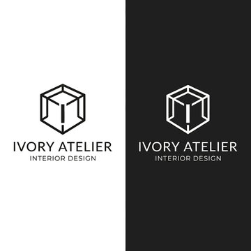 Ivory Atelier Interior Design Logo.