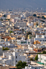 Fototapeta premium Oman. Sur. Ash Sharqiyah Oman Sultanat Moyen Orient. Traditional Arab city 