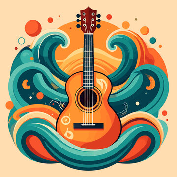 Acoustic Guitar Instrument Music 1.
