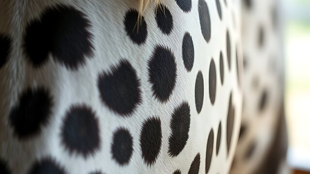 drowner. Close-up of an Appaloosa horse's coat with dark circular spots. wildlife magazines, conservation campaigns, designed for wildlife conservation campaigns, used by curriculum designers.