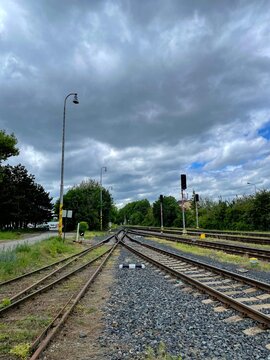 railway in the countryside
