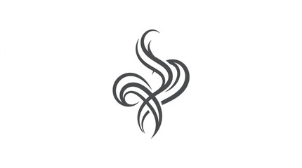 Obraz premium Abstract Swirls of Smoke or Steam.
