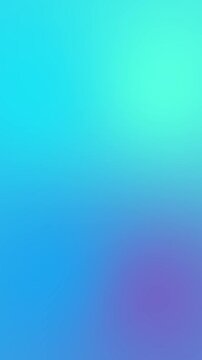 Cooling seamless loop vertical gradient with shades of electric blue, sky, cyan, and turquoise. Refreshing background for UI.