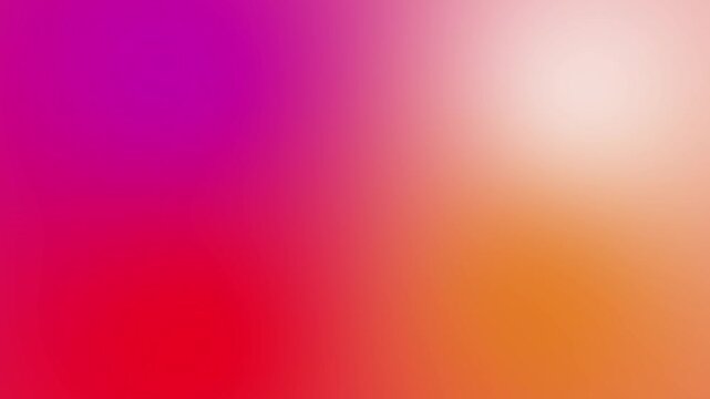 Soft sunset colors seamless loop blend: white, peach, red, and fuchsia. Bright, airy vertical background for lifestyle content.
