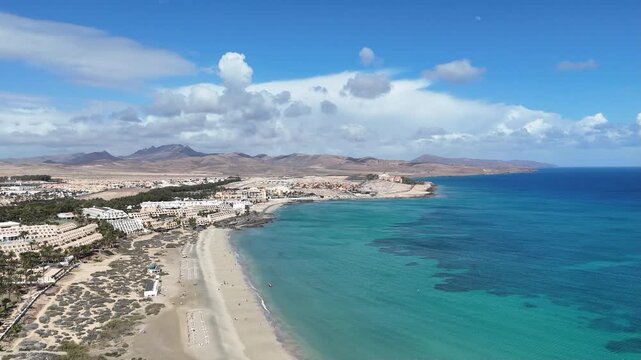 Costa calma &agrave; Fuerteventura aux canaries