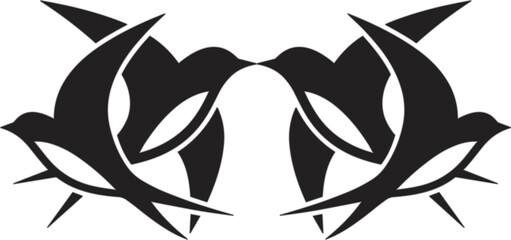 Dead and Living Bird Line Icon Set with Extinct Dodo, Skull, Wishbone, Tombstone, and Sparrow Symbols for Extinction Studies, Biology Education, and Conservation Media © Md Monjurul