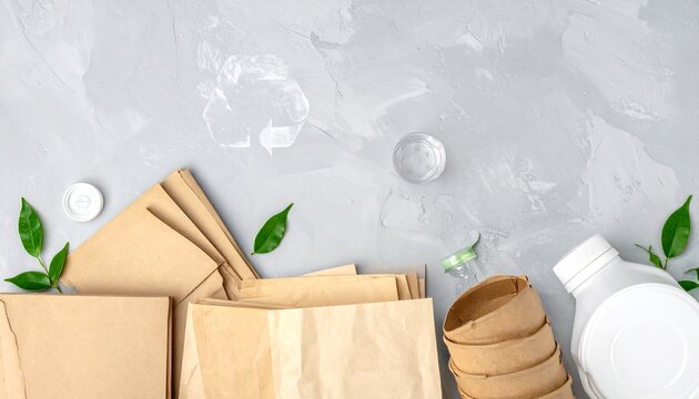 Eco friendly packaging and sustainable products.