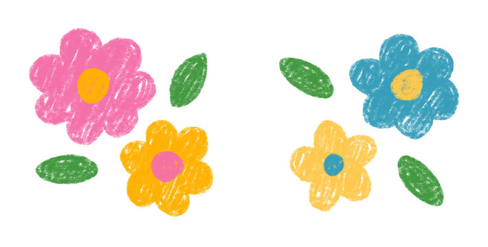 set of flower