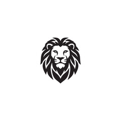 Obraz premium Bold Lion Head Mascot Logo Vector