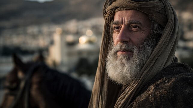 After encountering the light from heaven, Saul sits blind in Damascus, shaken and humbled as his life begins to change forever.
