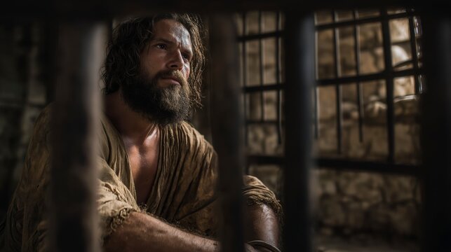 An earthquake shakes the prison in Philippi, showing how God&rsquo;s power brings freedom, hope, and salvation even in the darkest moments of suffering
