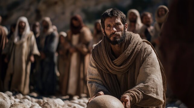 The Stoning of Stephen reveals the unwavering faith of the first Christian martyr who forgave his persecutors while witnessing divine glory amid violent rejection.
