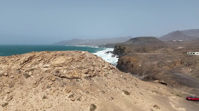 plage et village de de Majanicho &agrave; Fuerteventura