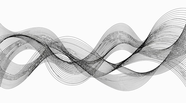 The icon pack illustration features wave lines on a white background.