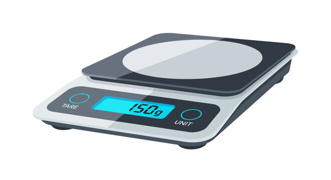 Digital Kitchen Scale with LCD Display.