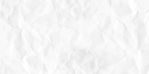 Fototapeta premium White Crumpled paper texture background wallpaper. Paper texture background. Vintage decoration flat.