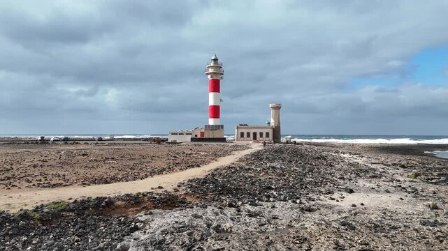 phare de El Toston &agrave; Fuerteventura aux canaries