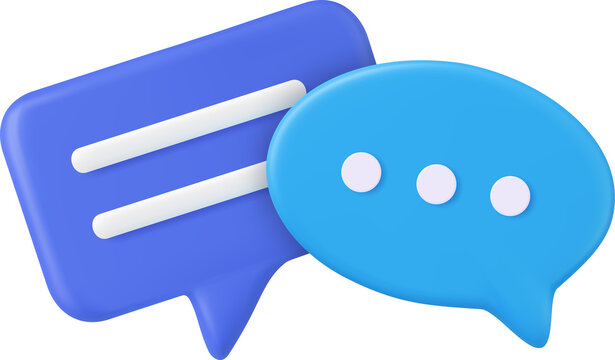 3d Chat bubble