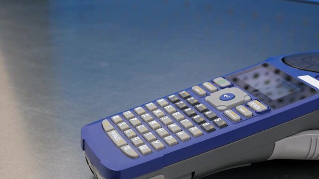 Thermal printing printer. It is used for marking in the electrical control panel. 