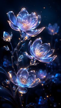 Vibrant abstract fractal background featuring colorful soap bubbles and transparent aqua spheres glowing with bright plasma energy in a dark space design illustration