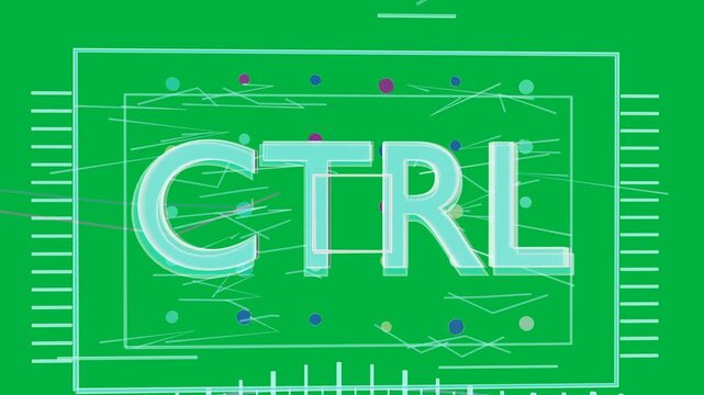 Zooming, CTRL expanding, centering, framing, animating dots, revealing logo, background transparent