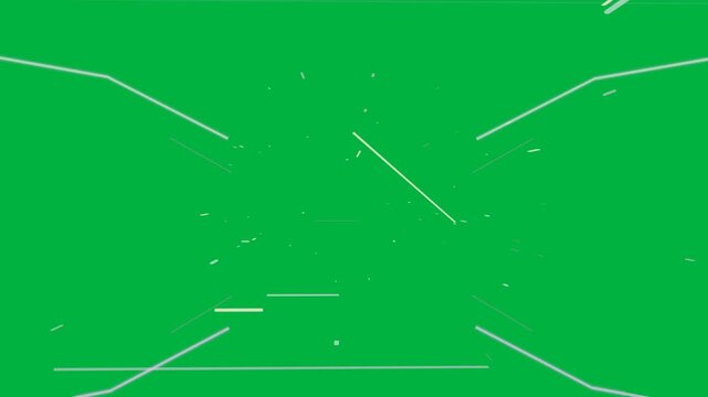 On load HUD opening on transparent field, diamond turning and specks pulsing to reveal GRID labels