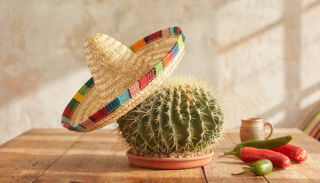 Cactus In Sombrero Images  Browse 51,685 Stock Photos, Vectors, and Video  | Adobe Stock