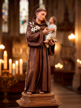AI Generated Saint Anthony Matchmaker Statue