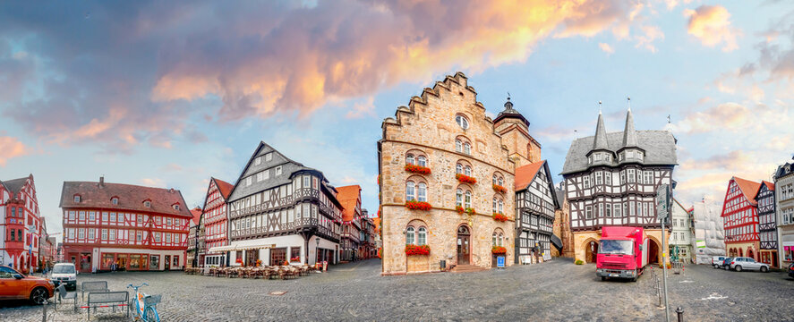 Altstadt, Alsfeld, Hessen, Deutschland 