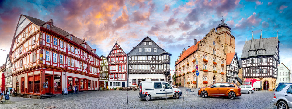 Altstadt, Alsfeld, Hessen, Deutschland 