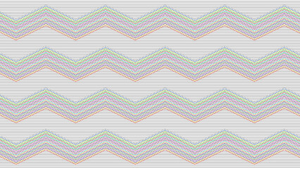 Horizontal scanlines glitch effect overlay, VHS screen lines, TV static interference pattern. Retro CRT monitor noise texture isolated on white. Motion blur speed stripes for video transition effects. © Vinay