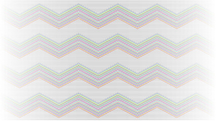 Horizontal scanlines glitch effect overlay, VHS screen lines, TV static interference pattern. Retro CRT monitor noise texture isolated on white. Motion blur speed stripes for video transition effects. © Vinay