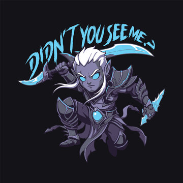 Phantom Assassin Persona Dota 2 Artwork