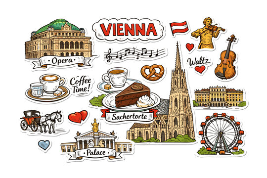 Vienna Travel Collage