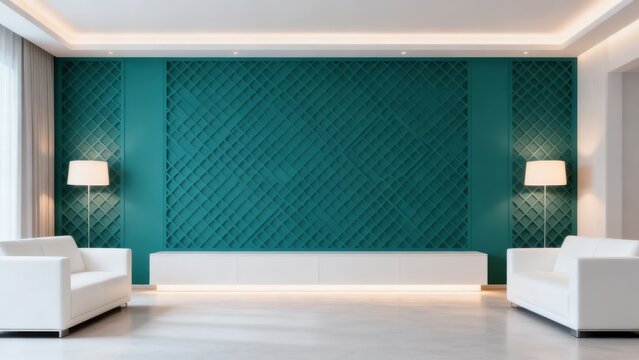 Modern living room interior design