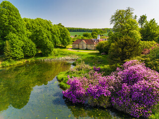 Squerryes Court and Westerham Aerial View © Martin Valigursky