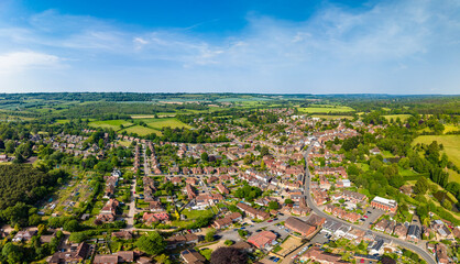 Squerryes Court and Westerham Aerial View © Martin Valigursky