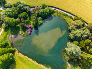 Squerryes Court and Westerham Aerial View © Martin Valigursky