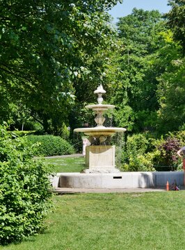 Springbrunnen im Borough-garden