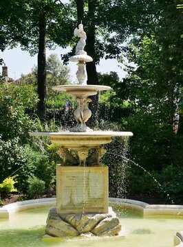 Springbrunnen im Borough-garden